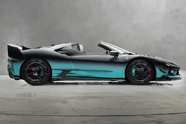 Фото дисков Mansory YT.5 Черный глянец на Ferrari SF90