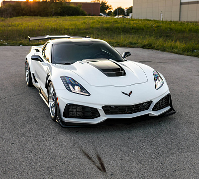 Фото дисков HRE R101 Lightweight на Chevrolet Corvette C7