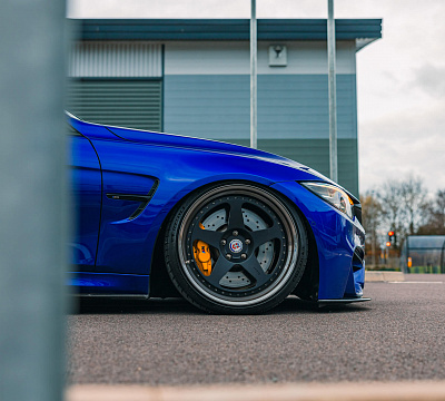 Фото дисков HRE 305 на BMW 3/M3 (F3x/F80)