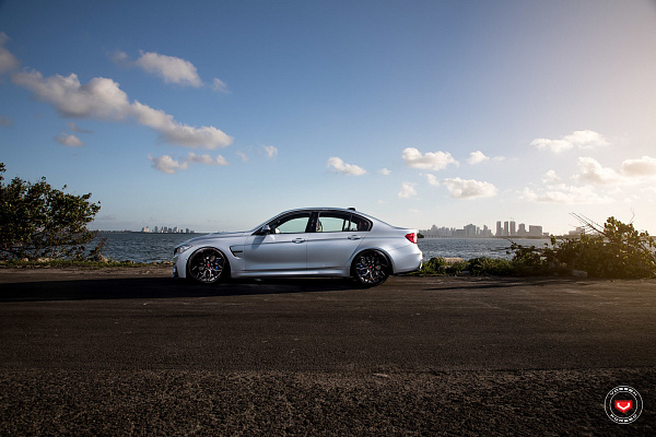 Фото дисков Vossen S17-01 Черный сатин на BMW 3/M3 (F3x/F80)