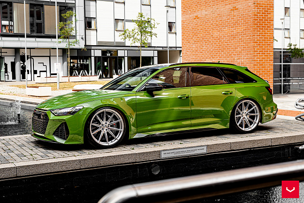 Фото дисков Vossen HFX-2 (5-Lug) Глянцевый лак на Audi A/RS 6 (C8)