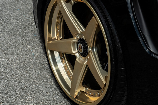 Фото дисков Anrky RS5.3 Сатиновое золото на Porsche 911 VIII