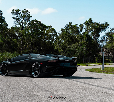 Фото дисков Anrky AN37 на Lamborghini Aventador