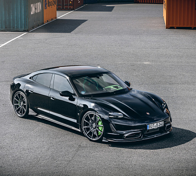 Фото дисков BRABUS Monoblock Z (Platinum Edition) на Porsche Taycan I