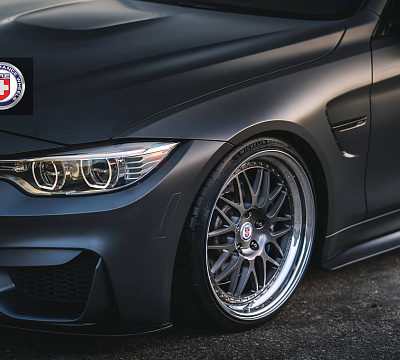 Фото дисков HRE 540 на BMW 4/M4 (F32/F82)