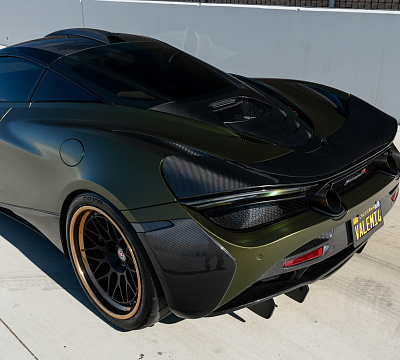 Фото дисков HRE 300 на McLaren 720S