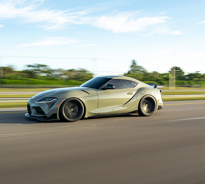 Фото дисков Vossen HF-7 на Toyota Supra A90