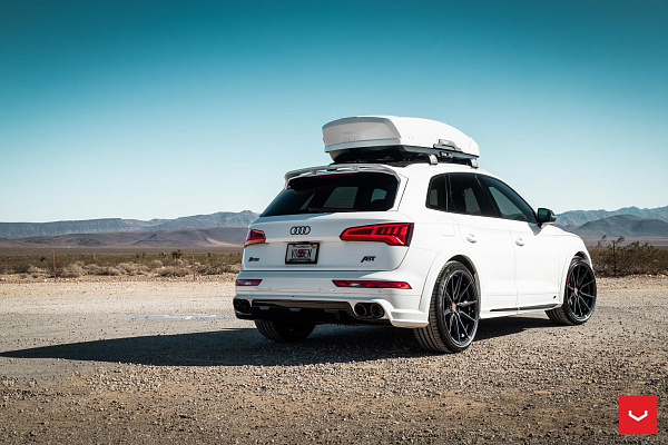 Фото дисков Vossen HF-3 Черный глянец на Audi Q5 (FY)