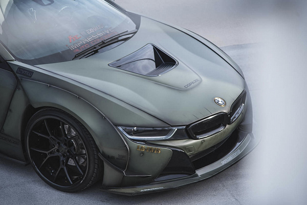 Фото дисков Savini SV80 Черный сатин на BMW i8