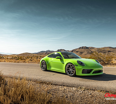 Фото дисков Vossen RS92 на Porsche 911 VIII