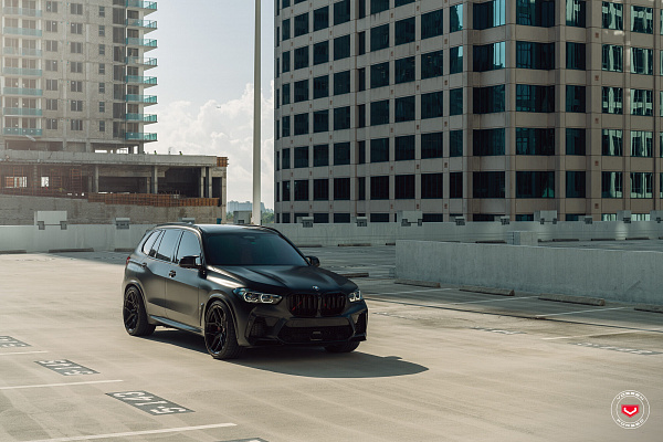 Фото дисков Vossen EVO-4 Черный глянец на BMW X5/X5 M (G05/G18/F95)