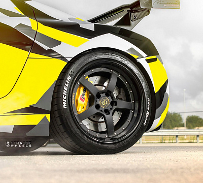 Фото дисков Strasse Wheels S5 Performance на Audi R8 (Typ 42)