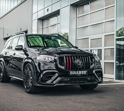 Фото дисков BRABUS Monoblock M (Platinum Edition) на Mercedes-Benz GLS (X167)