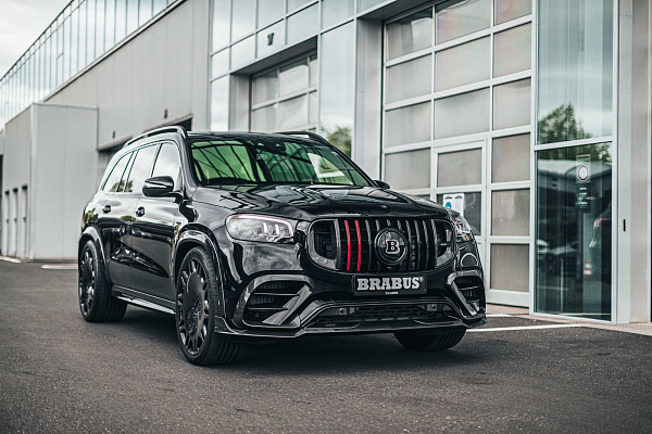 Фото дисков BRABUS Monoblock M (Platinum Edition) Черный глянец на Mercedes-Benz GLS (X167)