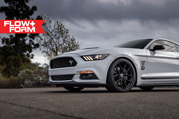 Фото дисков HRE FF21 Черный сатин на Ford Mustang VI