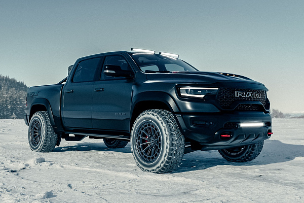 Фото дисков Brixton Forged BX03-M Черный сатин на Ram 1500 V