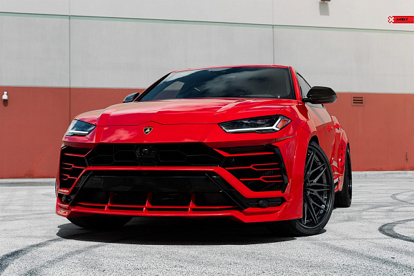 Фото дисков Anrky S3-X1 Черный сатин на Lamborghini Urus