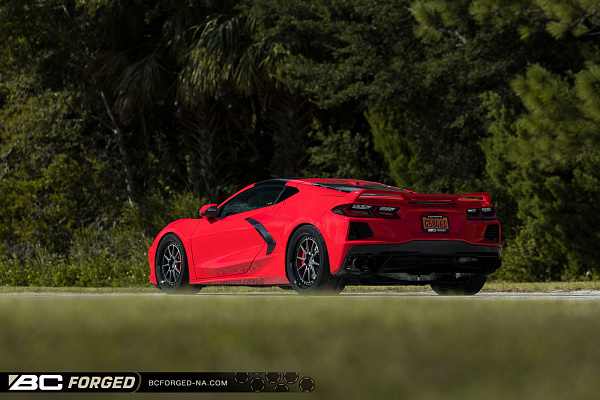 Фото дисков BC Forged LE10 // MLE10 Матовый графит на Chevrolet Corvette C8