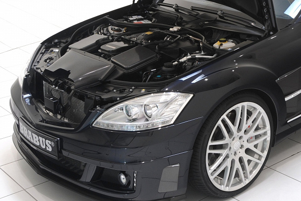 Фото дисков BRABUS Monoblock F (Platinum Edition) Сатиновый лак на Mercedes-Benz S-Class (W221)