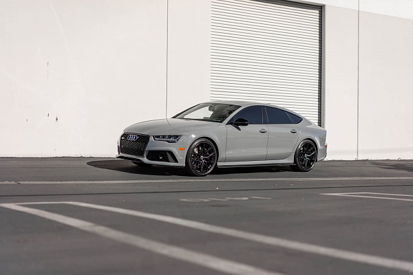 Фото дисков HRE FF10 Черный сатин на Audi A/RS 7 (4G)