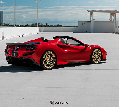 Фото дисков Anrky S3-X1 на Ferrari F8