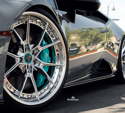 Фото дисков Anrky AN32 на Lamborghini Huracan