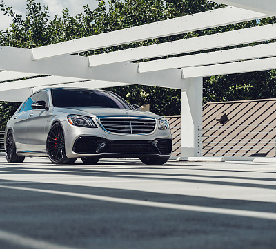 Фото дисков Vossen S17-04 на Mercedes-Benz S-Class (W222, C217)
