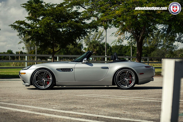 Фото дисков HRE S207 Глянцевый темный лак на BMW Z8
