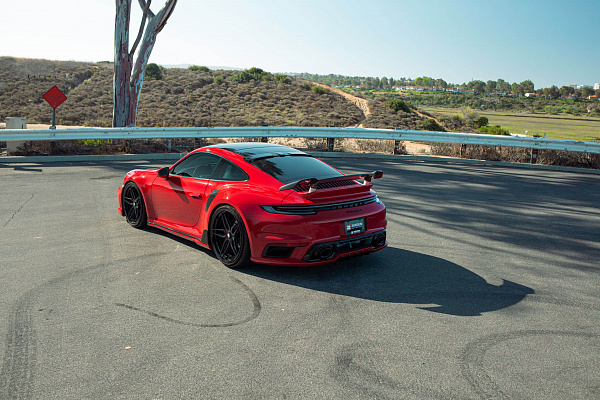 Фото дисков HRE S107SC Черный сатин на Porsche 911 VIII