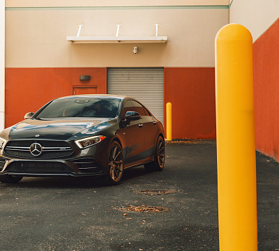Фото дисков Vossen HF-3 на Mercedes-Benz CLS (C257)