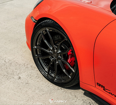 Фото дисков Anrky AN21 на Porsche 911 VIII