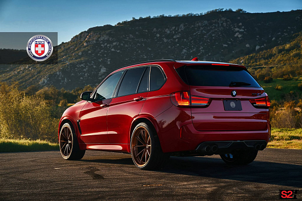 Фото дисков HRE S204H Сатиновая темная медь на BMW X5/X5 M (F15/F85)