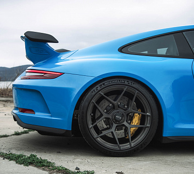 Фото дисков Brixton Forged PF7 на Porsche 911 VII