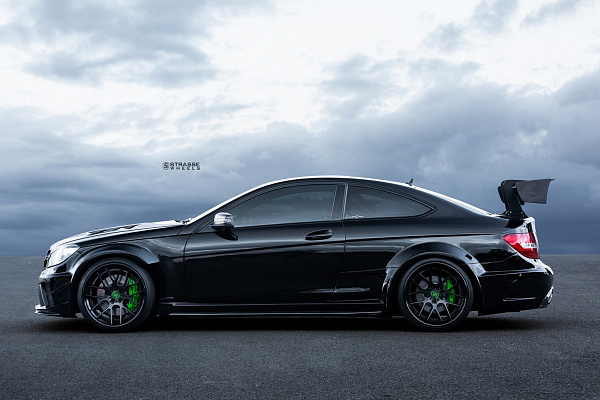 Фото дисков Strasse Wheels SM7 Deep Concave FS Другой цвет на Mercedes-Benz C-Class (W204)