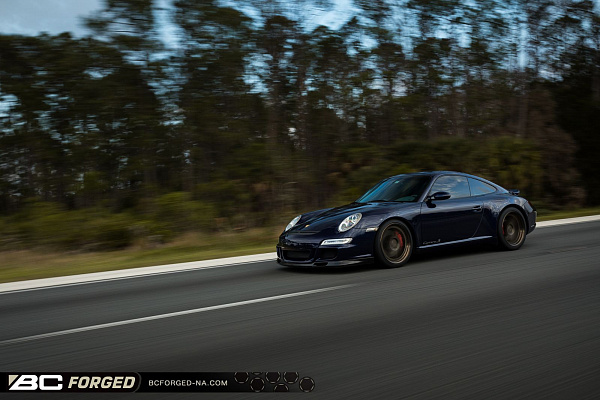 Фото дисков BC Forged HCA210 Сатиновая бронза на Porsche 911 VI