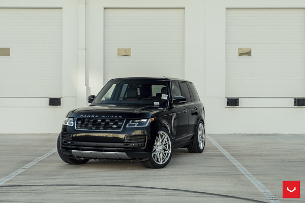 Фото дисков Vossen HF-7 Серебро на Range Rover IV