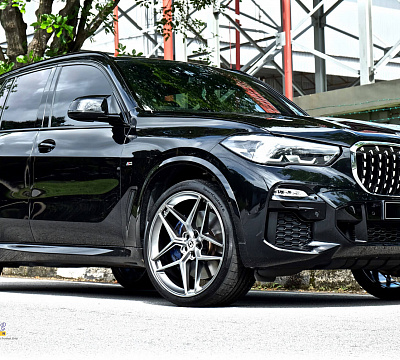 Фото дисков HRE FF11 на BMW X5/X5 M (G05/G18/F95)