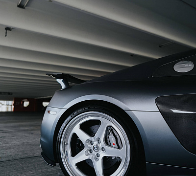 Фото дисков HRE 527 на Audi R8 (4S)