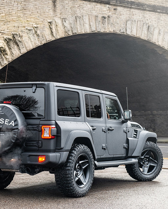 Фото дисков Mondial Heavy Duty RS Черный матовый на Jeep Wrangler IV (JL)