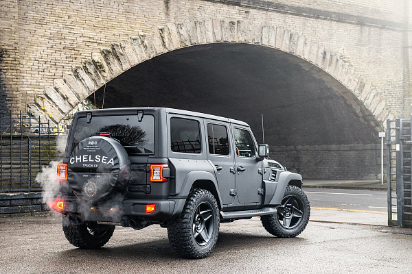 Фото дисков Kahn Mondial Heavy Duty RS Черный матовый на Jeep Wrangler IV (JL)