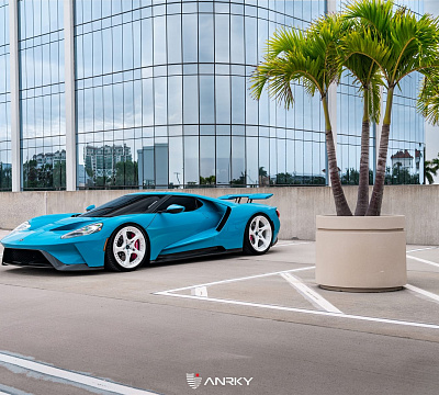 Фото дисков Anrky XR-305 на Ford GT II