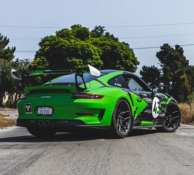 Фото дисков Brixton Forged CM5-R на Porsche 911 VII