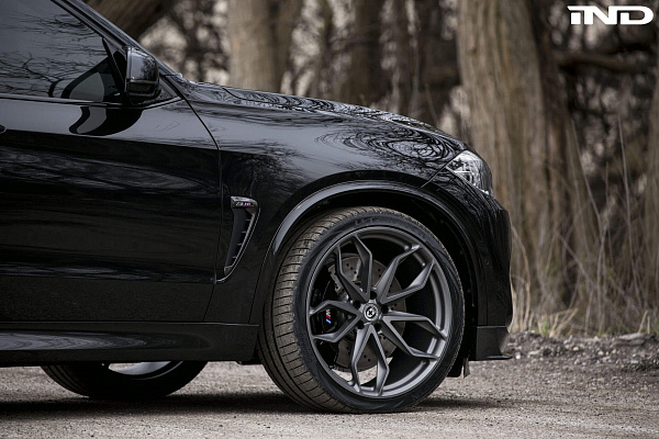 Фото дисков HRE P201 Сатиновый графит на BMW X5/X5 M (F15/F85)