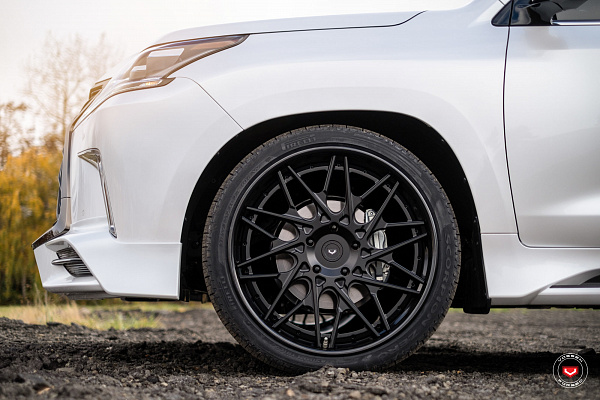 Фото дисков Vossen S17-07 (3-Piece) Черный сатин на Lexus LX III