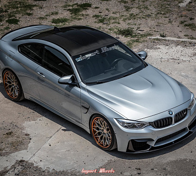 Фото дисков Vossen S17-01 (3-Piece) на BMW 4/M4 (F32/F82)
