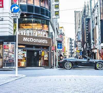 Фото дисков Brixton Forged CM5-R на Porsche Boxster IV