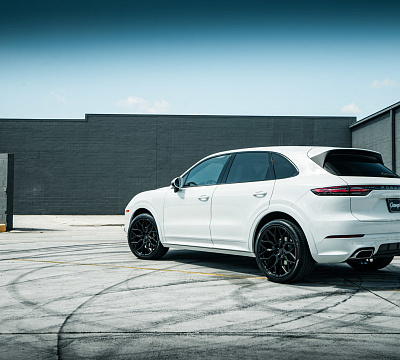 Фото дисков Vossen HF-2 на Porsche Cayenne III