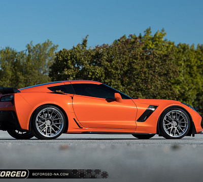 Фото дисков BC Forged HCA383 на Chevrolet Corvette C7