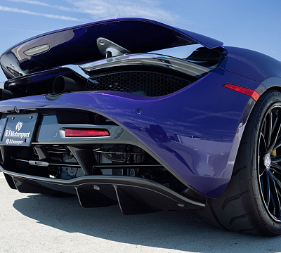 Фото дисков HRE P104SC на McLaren 720S