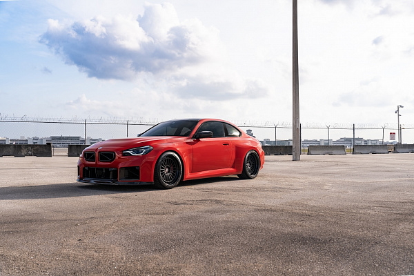 Фото дисков Strasse Wheels SC20 Track Черный сатин на BMW 2/M2 (F22/F87)